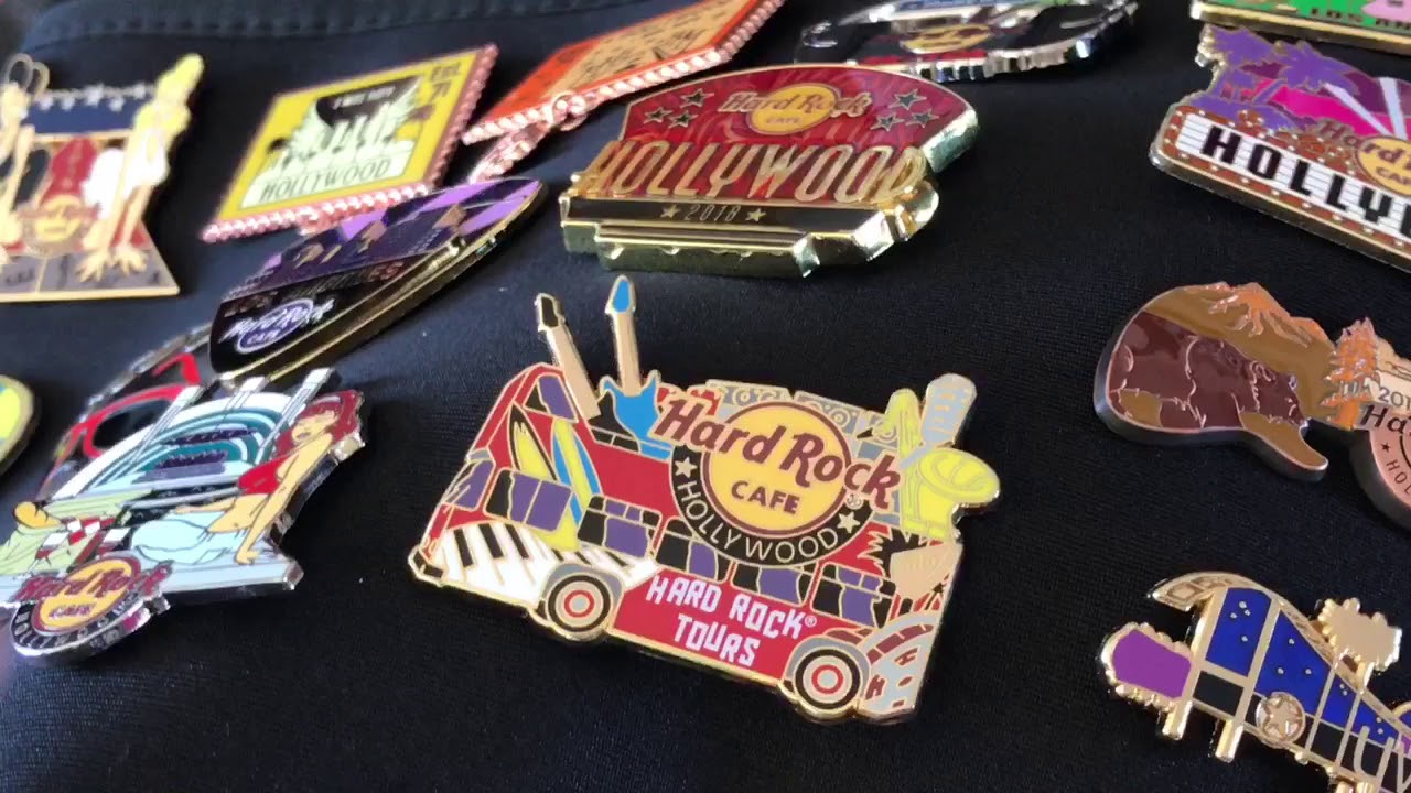 Mes collections : pins hard rock café partie 1
