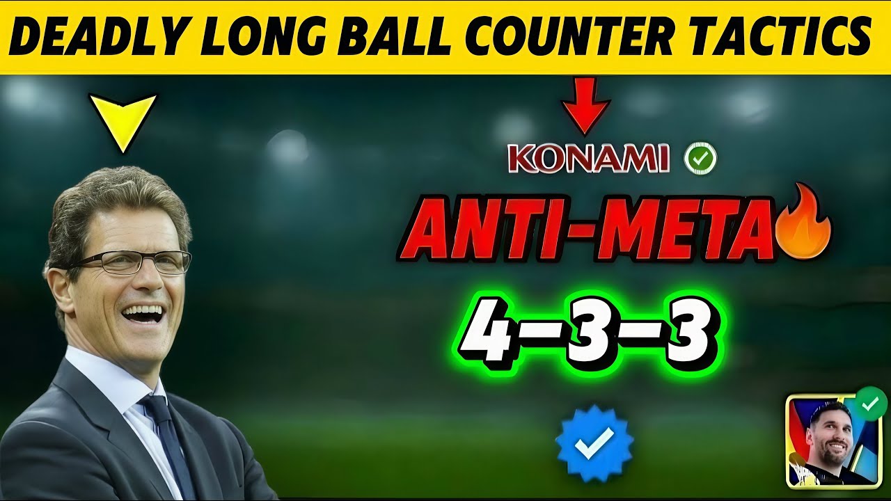 Deadly 4-3-3 Long Ball Counter Tactics in eFootball 2026 Mobile | 26 Matches Unbeaten 😱🔥