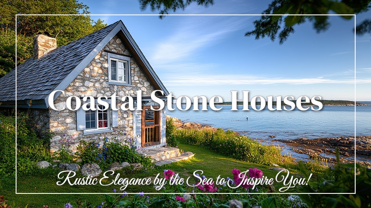 Rustic Elegance by the Sea: Small Coastal Stone Houses to Inspire You!