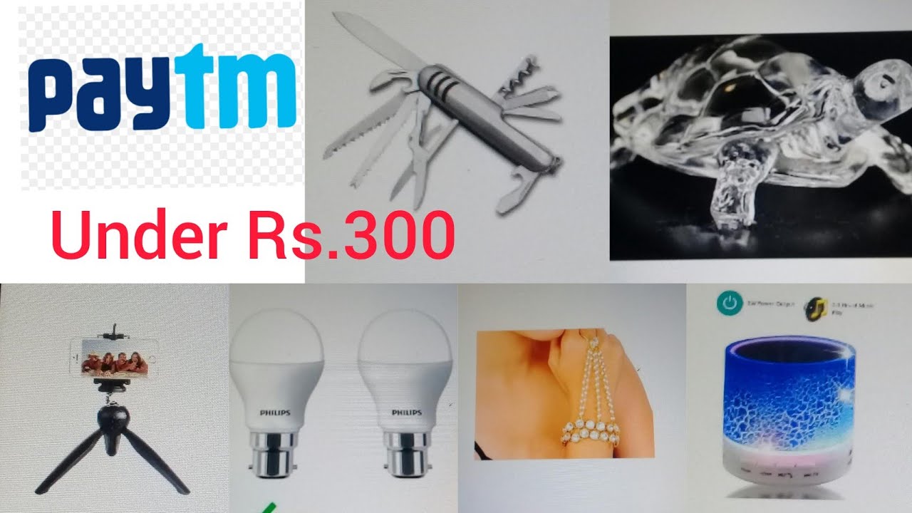 Cheapest Paytm Mall Haul under Rs.300 only ll worth buying and mush have products ll KB Station