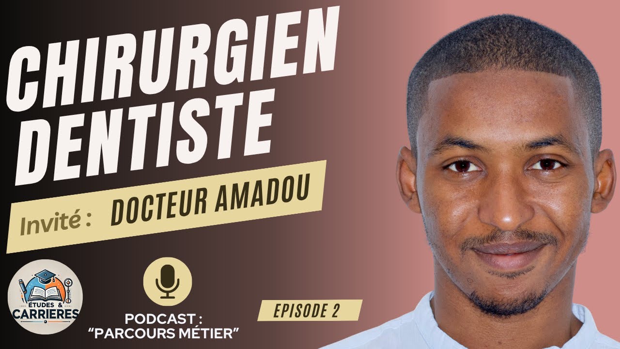 Métier de DENTISTE : Dr Amadou nous explique TOUT 🦷🎓💰🚀