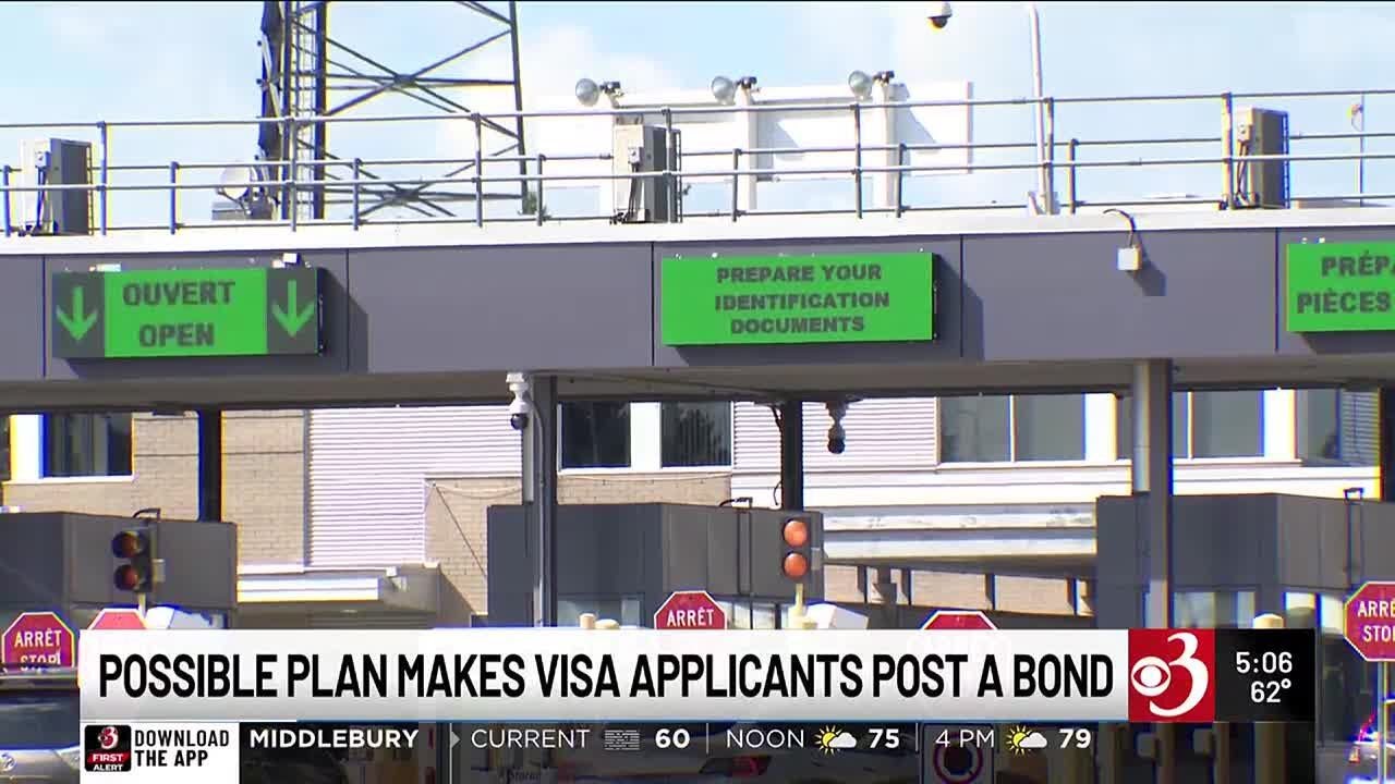 Proposed plan would make visa applicants post a bond