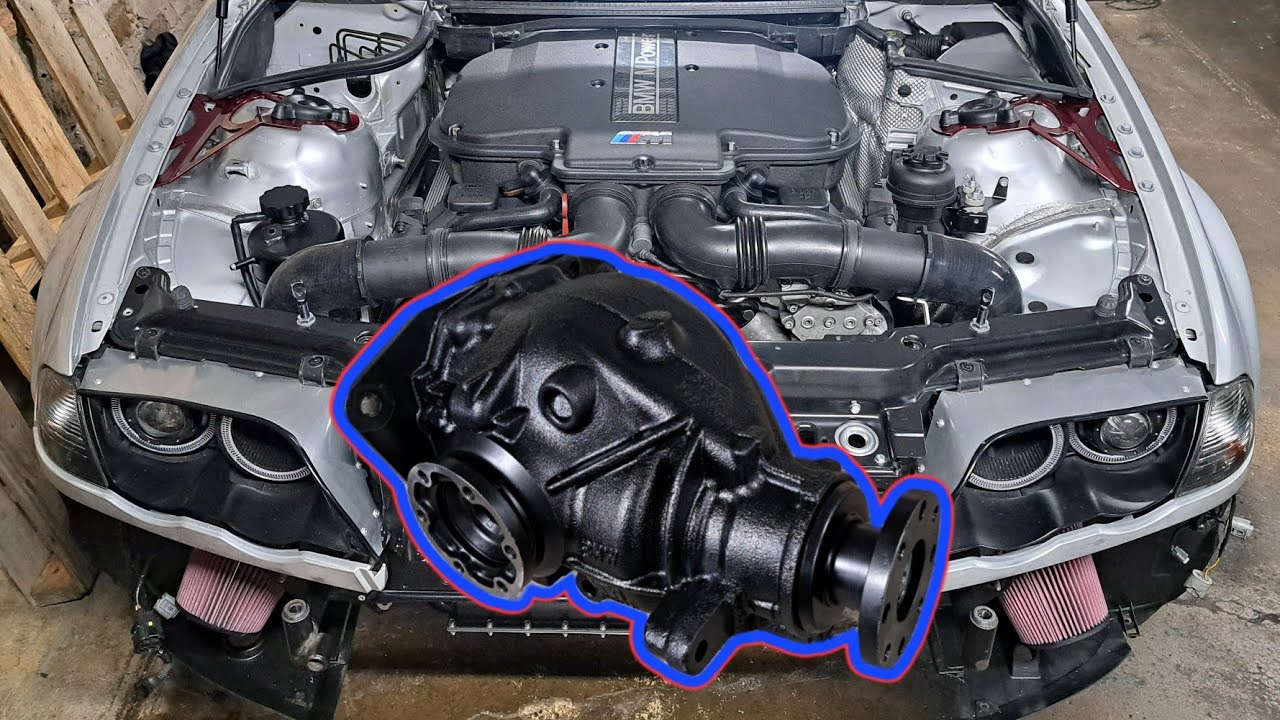 My S62 V8 Swapped BMW E46 Gets a Limited Slip Differential - LSD
