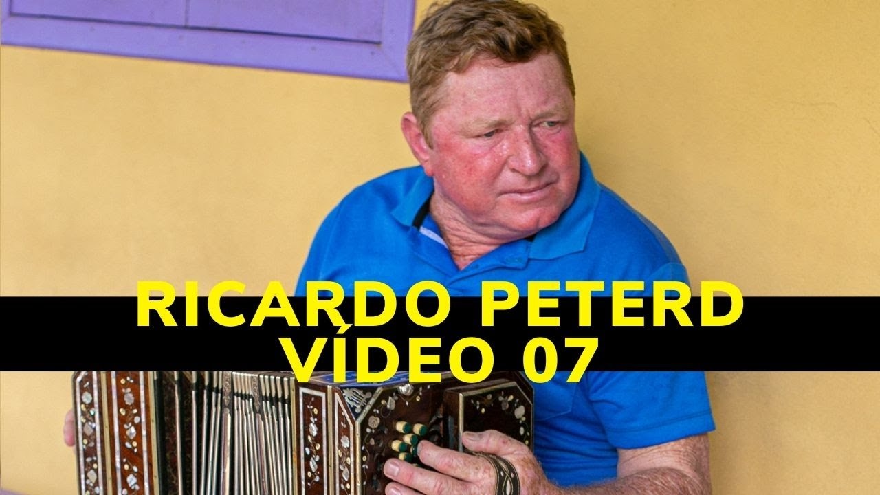 Ricardo Peterd tocando concertina - vídeo 07