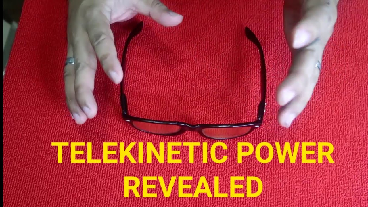 TELEKINETIC POWER|| Move object without TOUCHING REVEALED