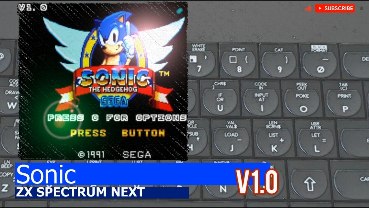 ZX Spectrum NEXT -=Sonic=- full version v1.0