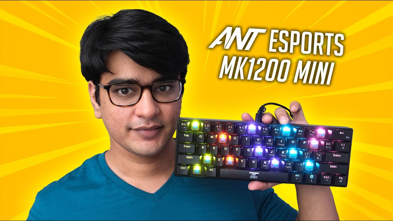 Обзор механической клавиатуры Ant Esports MK1200 Mini 60%: отличное соотношение цены и качества д...