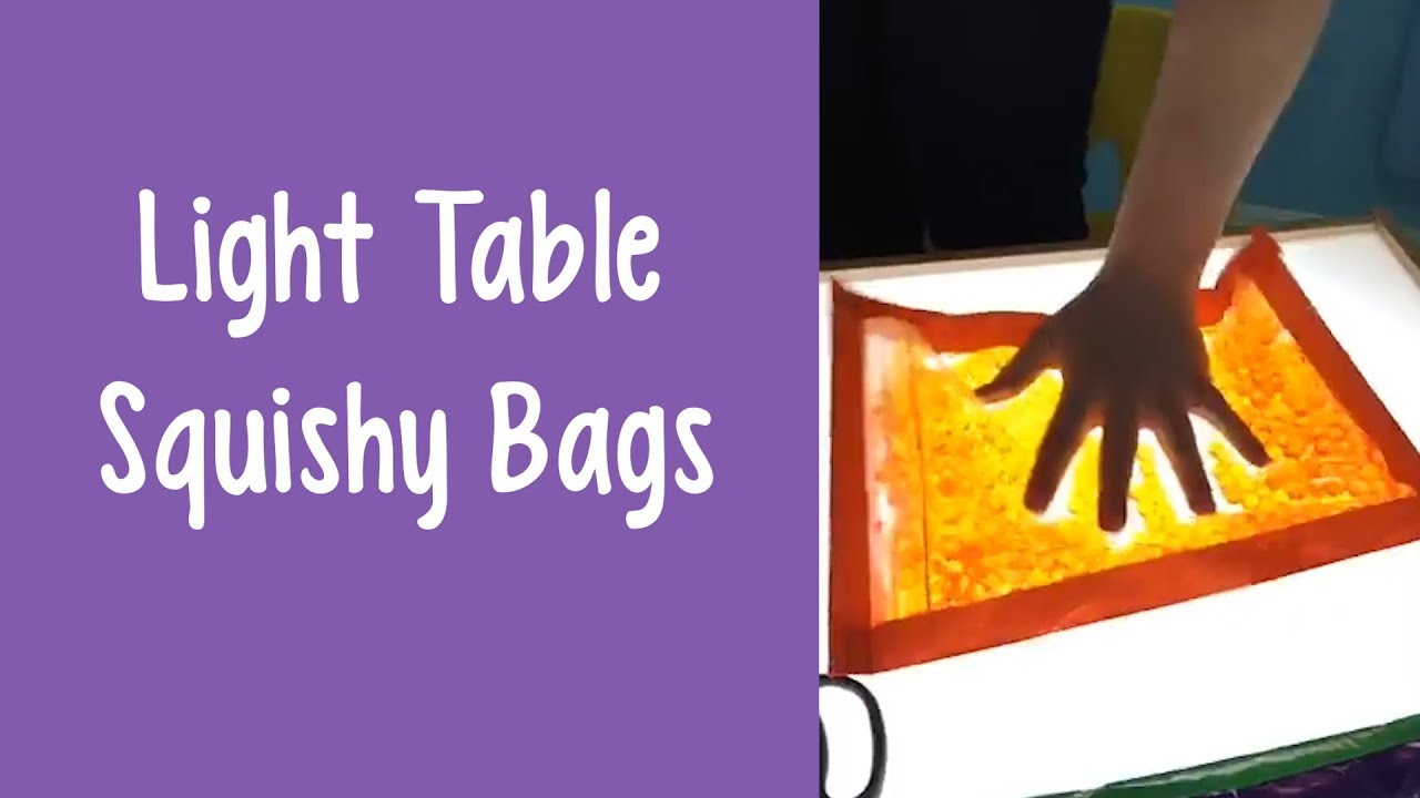 Light Table Squishy Bags