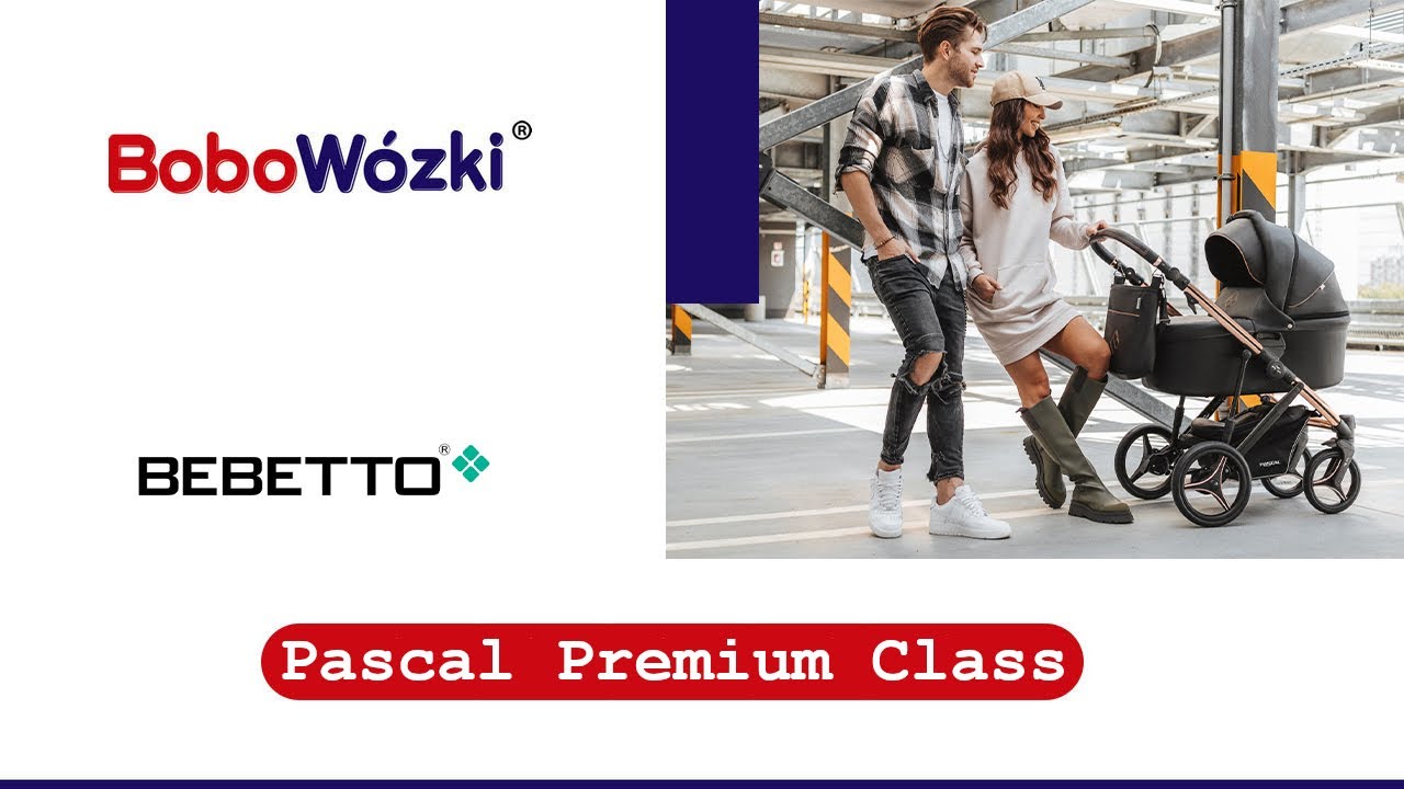 Bebetto Pascal Premium Class wózek 2w1 | BoboWózki®