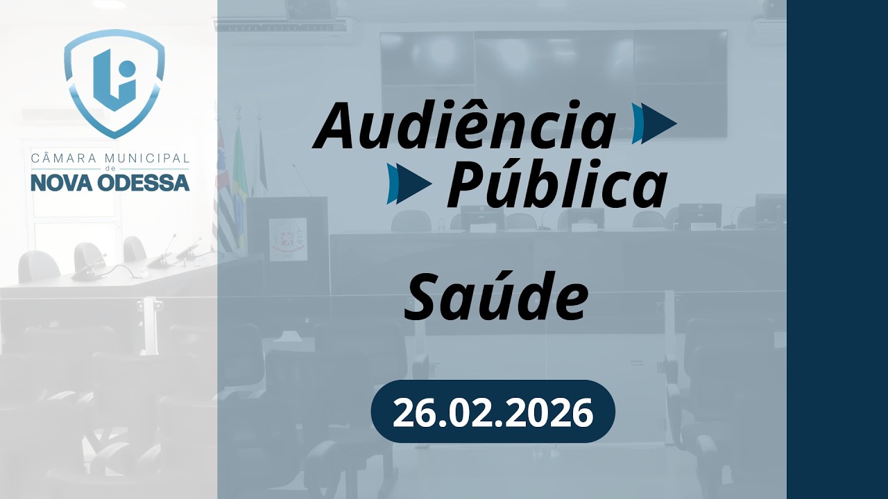 AUDIÊNCIA PÚBLICA 3º QUADRIMESTRE 2025