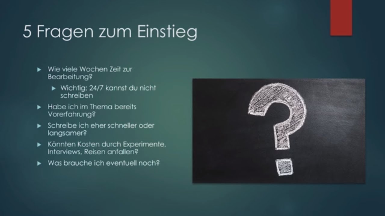 Teil 6 Kosten und Zeitplanung - Hausarbeiten/Seminararbeiten erfolgreich schreiben - Der Kurs