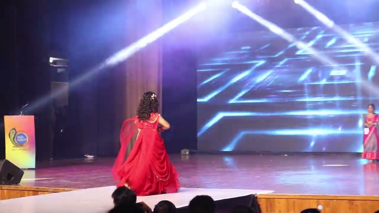 Nainika solo @ Naveen Film 10th Beauty Pageant Grand Finale Stage