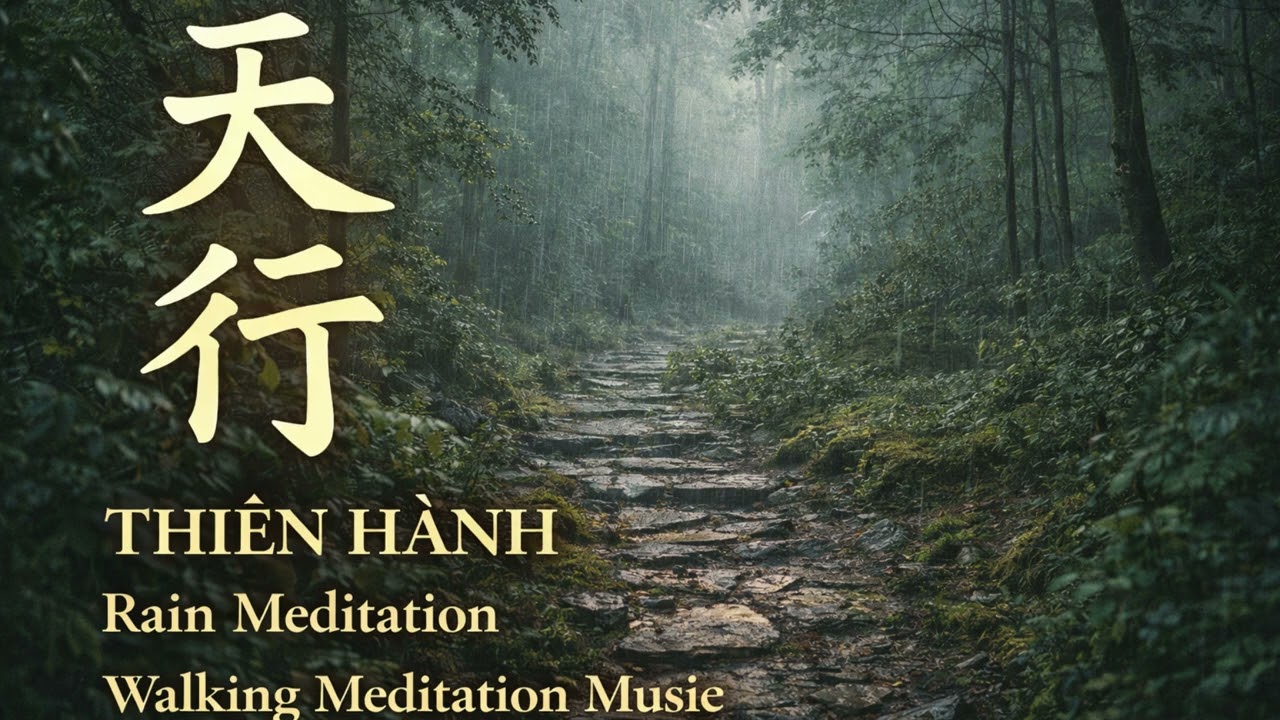 THIÊN HÀNH – Rain Meditation | Walking Meditation Music