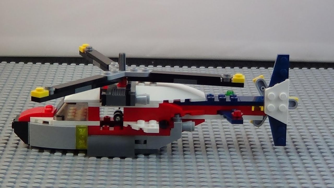 Lego 31020 Twinblade Adventures The Helicopter  Time Lapse Build