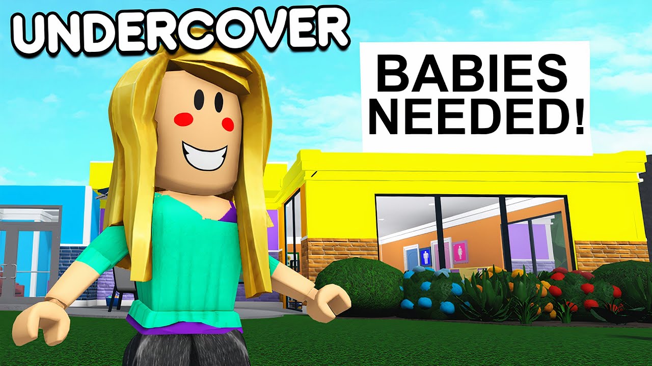 ADOPTION HOME Needed BABIES.. So I Went UNDERCOVER! (Roblox)