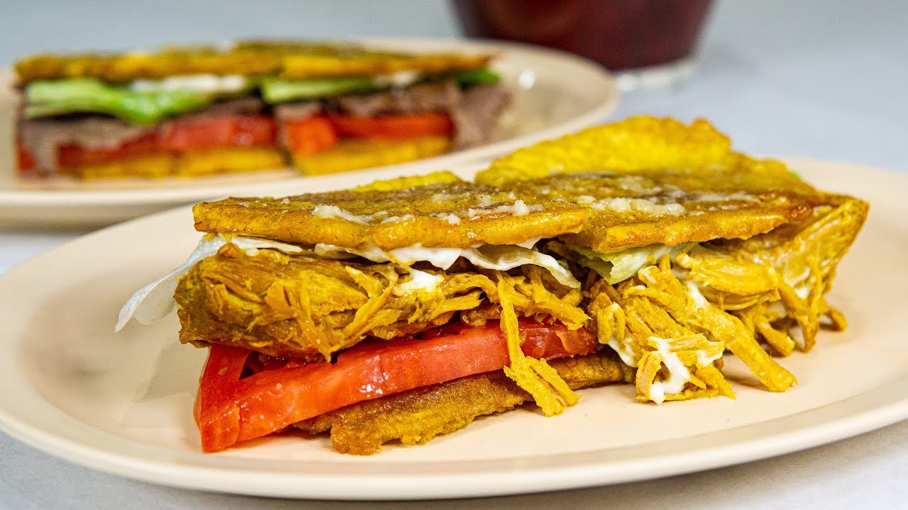 The Original Jibarito Sandwich from Borinquen Lounge