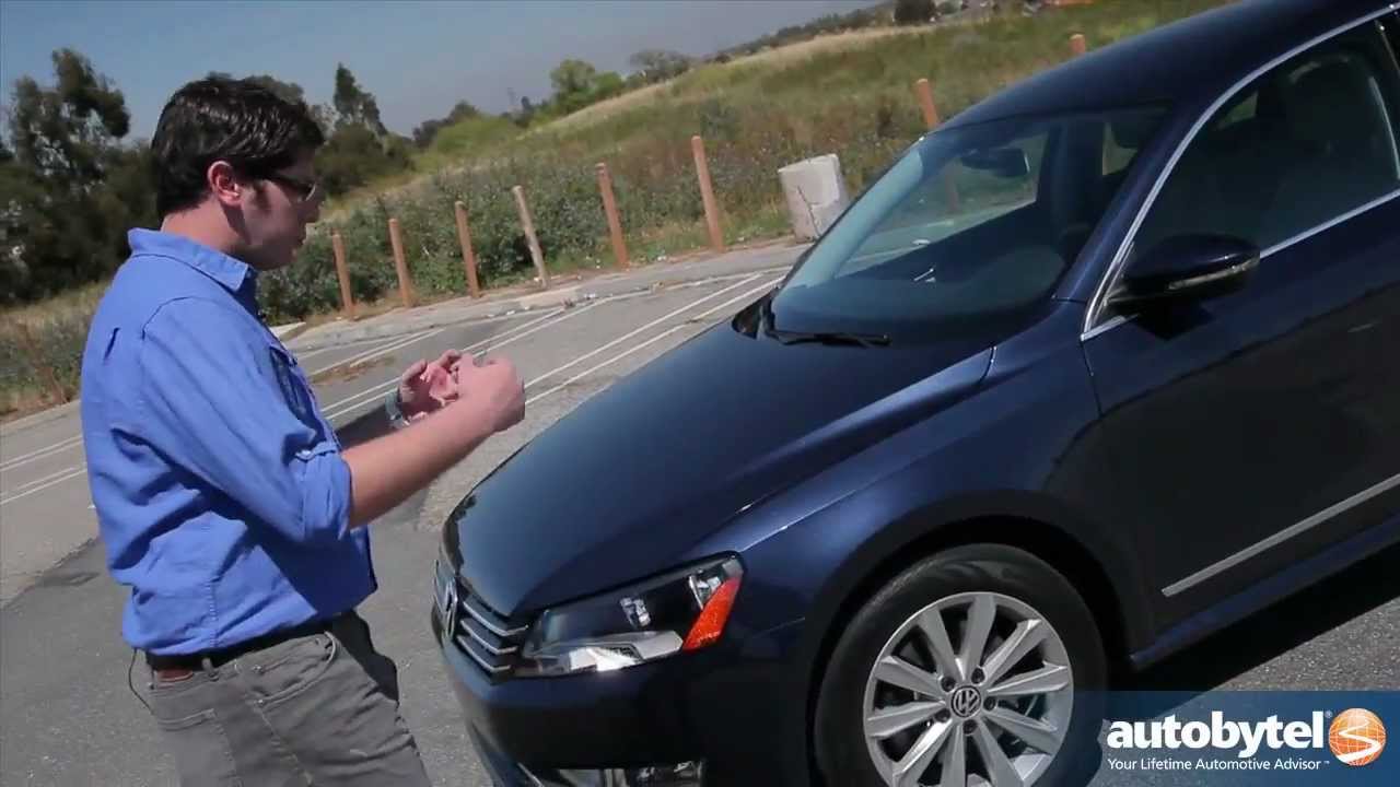 2012 Volkswagen Passat 3.6 SEL Test Drive & Car Video Review