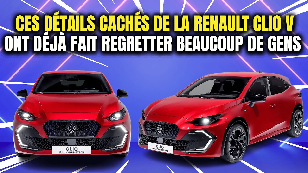 Vous allez le regretter si vous ignorez ceci à propos de la Renault Clio V
