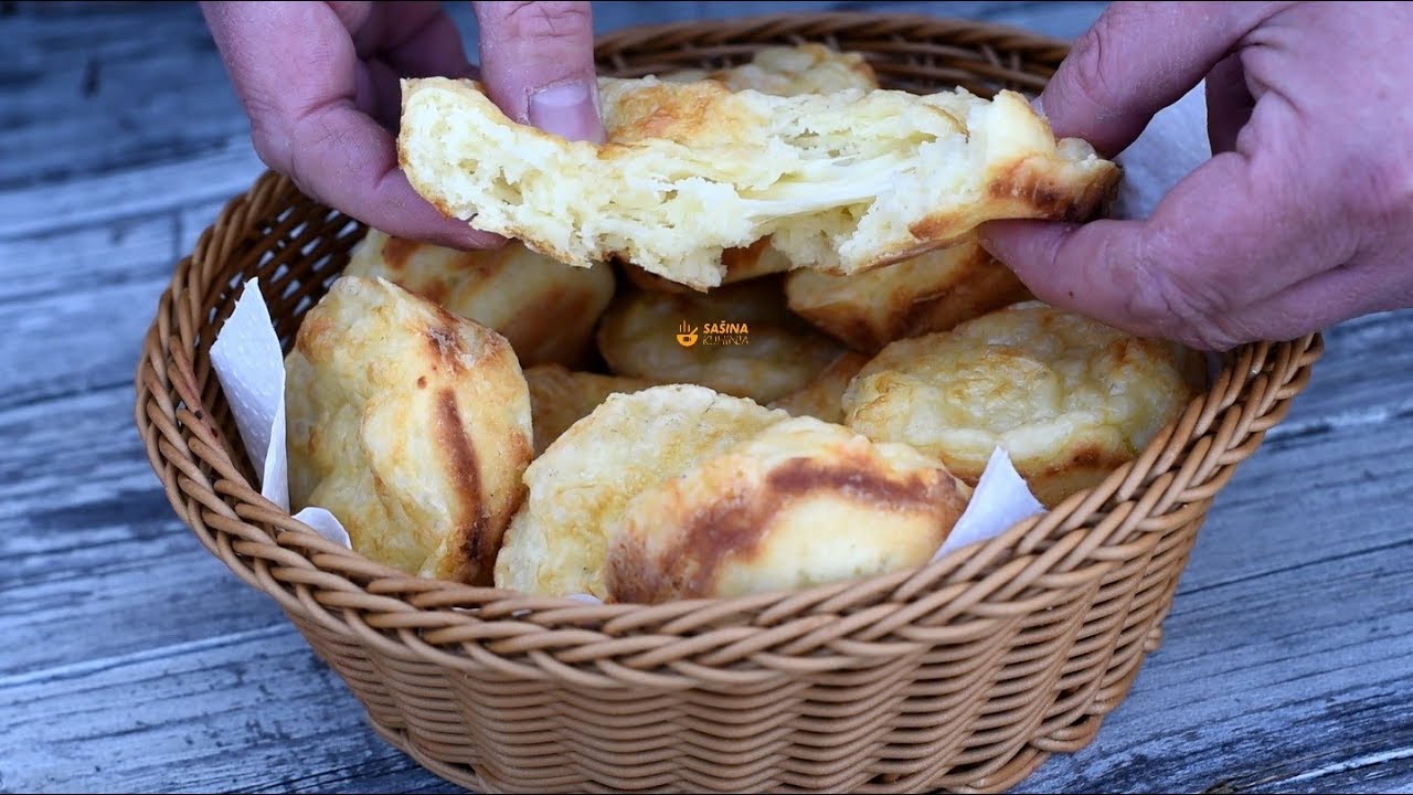 Punjene pogačice sa sirom za iznenadne goste - Sa&scaron;ina kuhinja