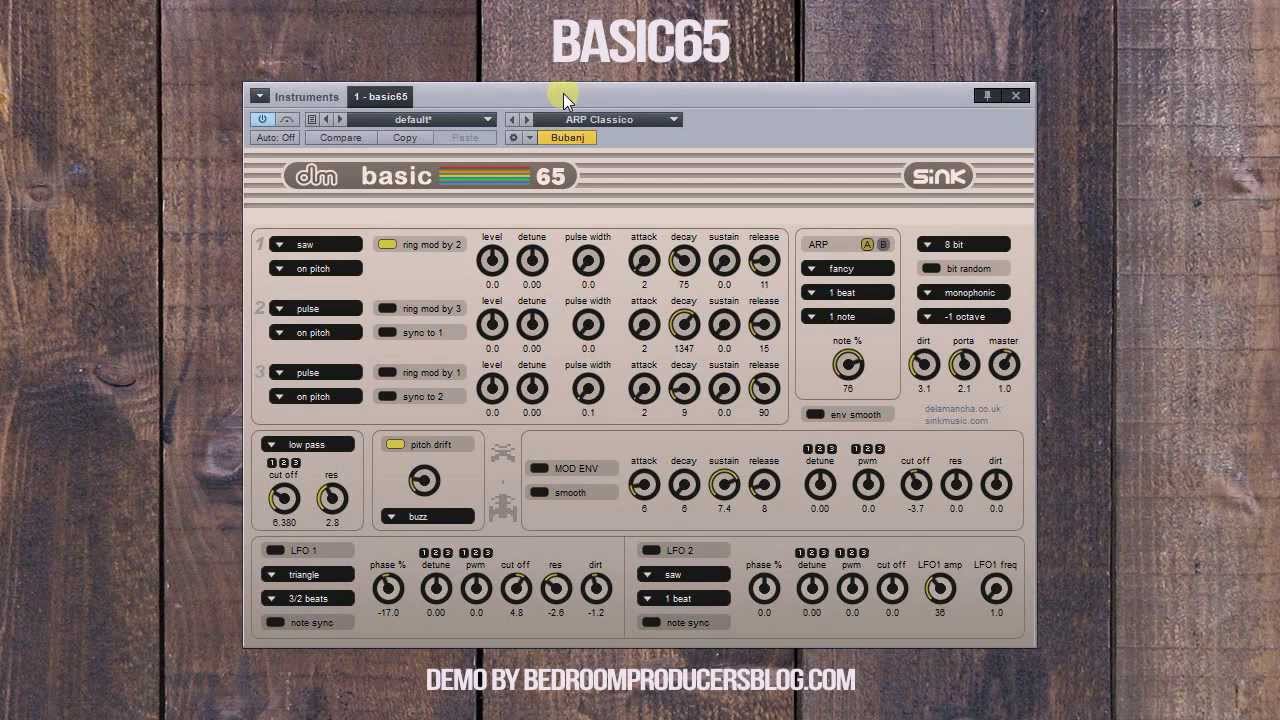 basic65 by de la Mancha (Free VST)