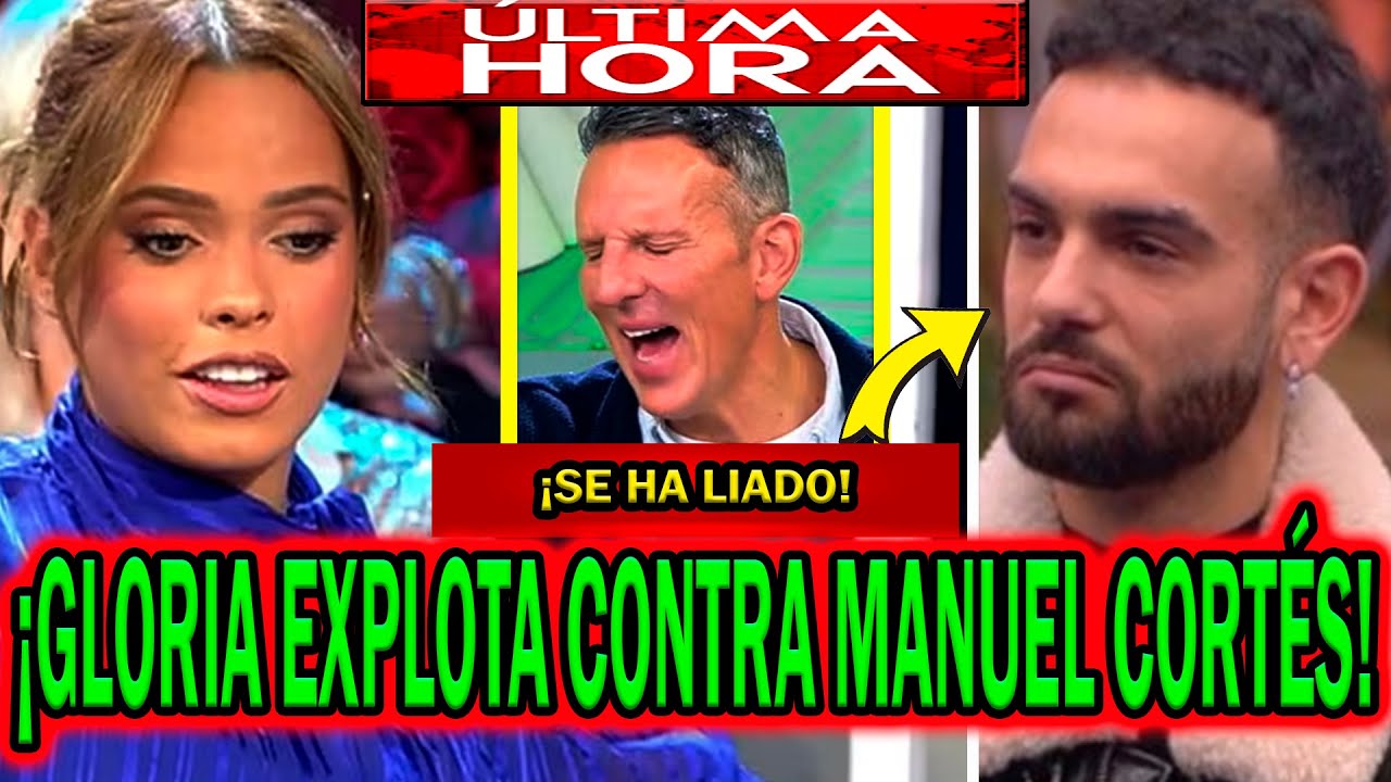 💥SE HA LIADO! GLORIA CAMILA EXPLOTA CON MANUEL CORTÉS EN DIRECTO CON JOAQUÍN PRAT EN EL TIEMPO JUSTO