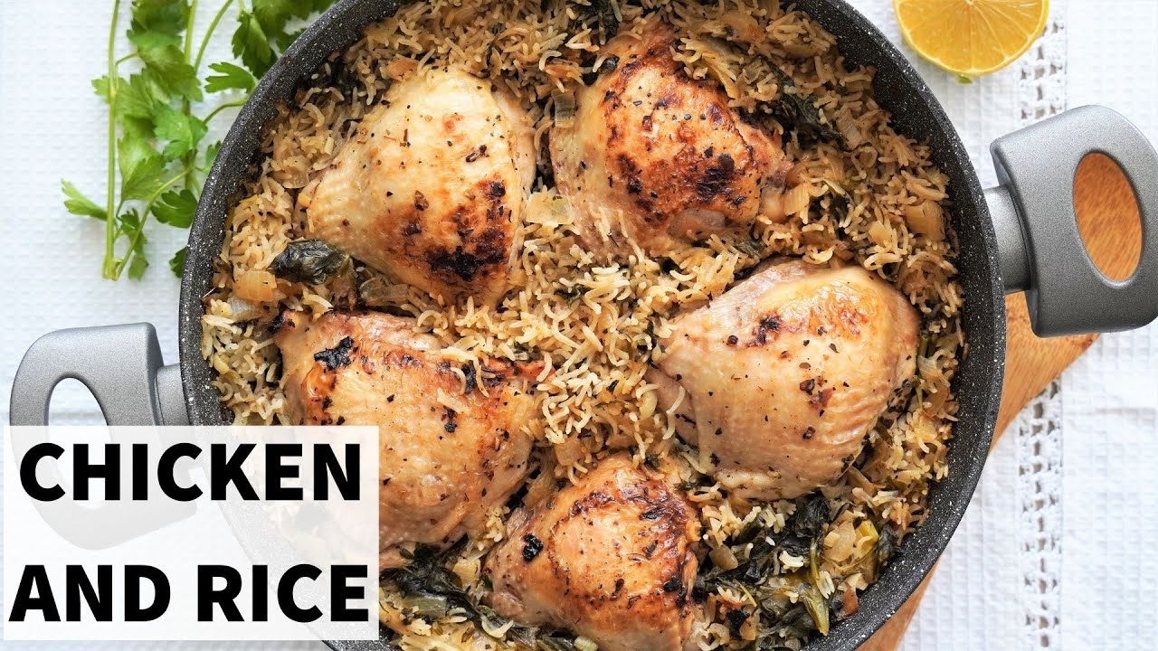 One Pot Chicken And Rice || Healthy & Easy Recipe