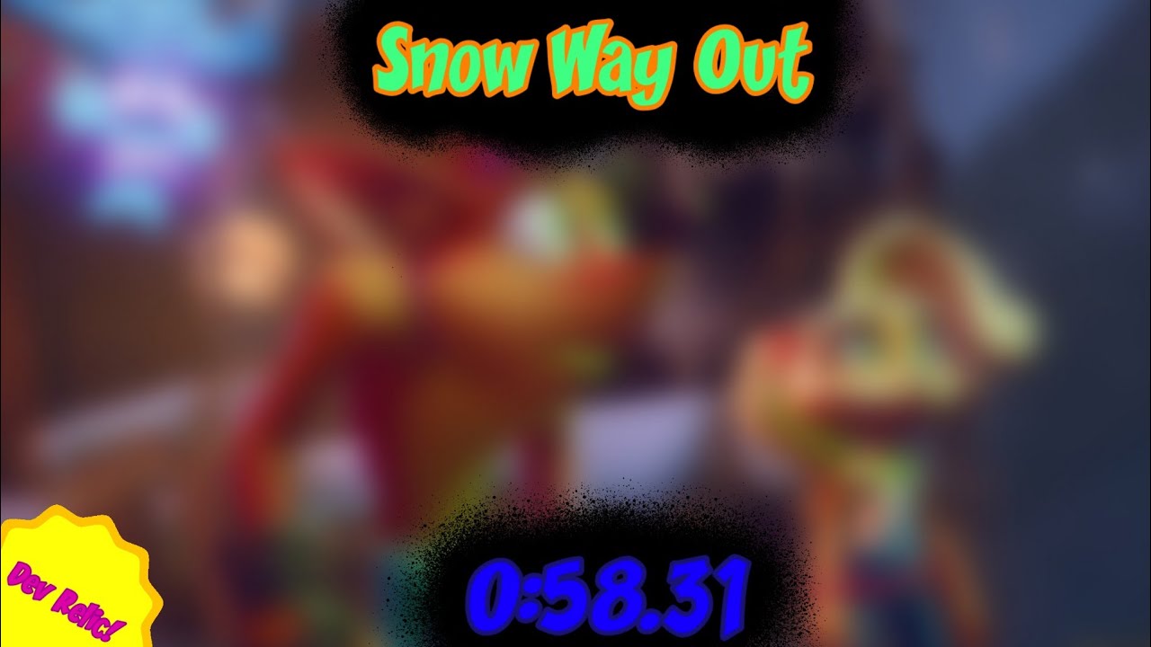 Snow Way Out (Updated) [0:58.31] - Crash 4 Dev Relic