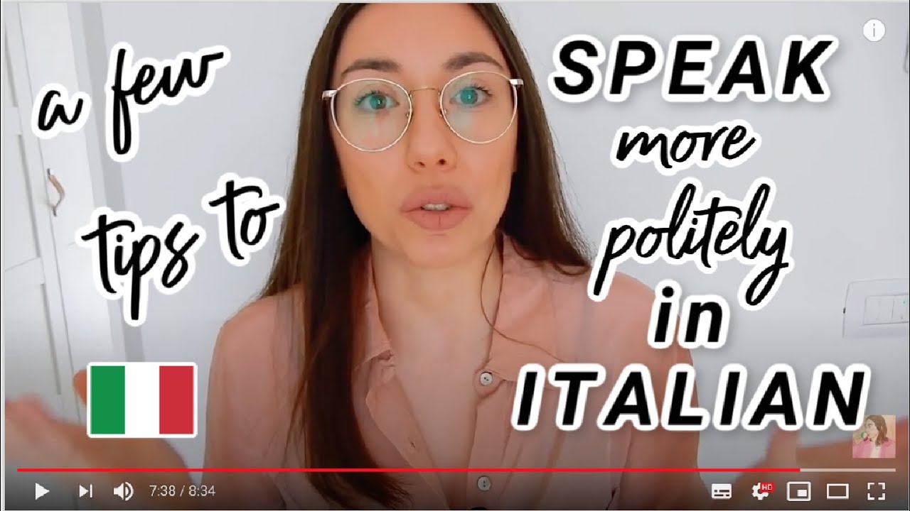 How to easily go from informal to formal Italian? [ITA audio, subtitled]