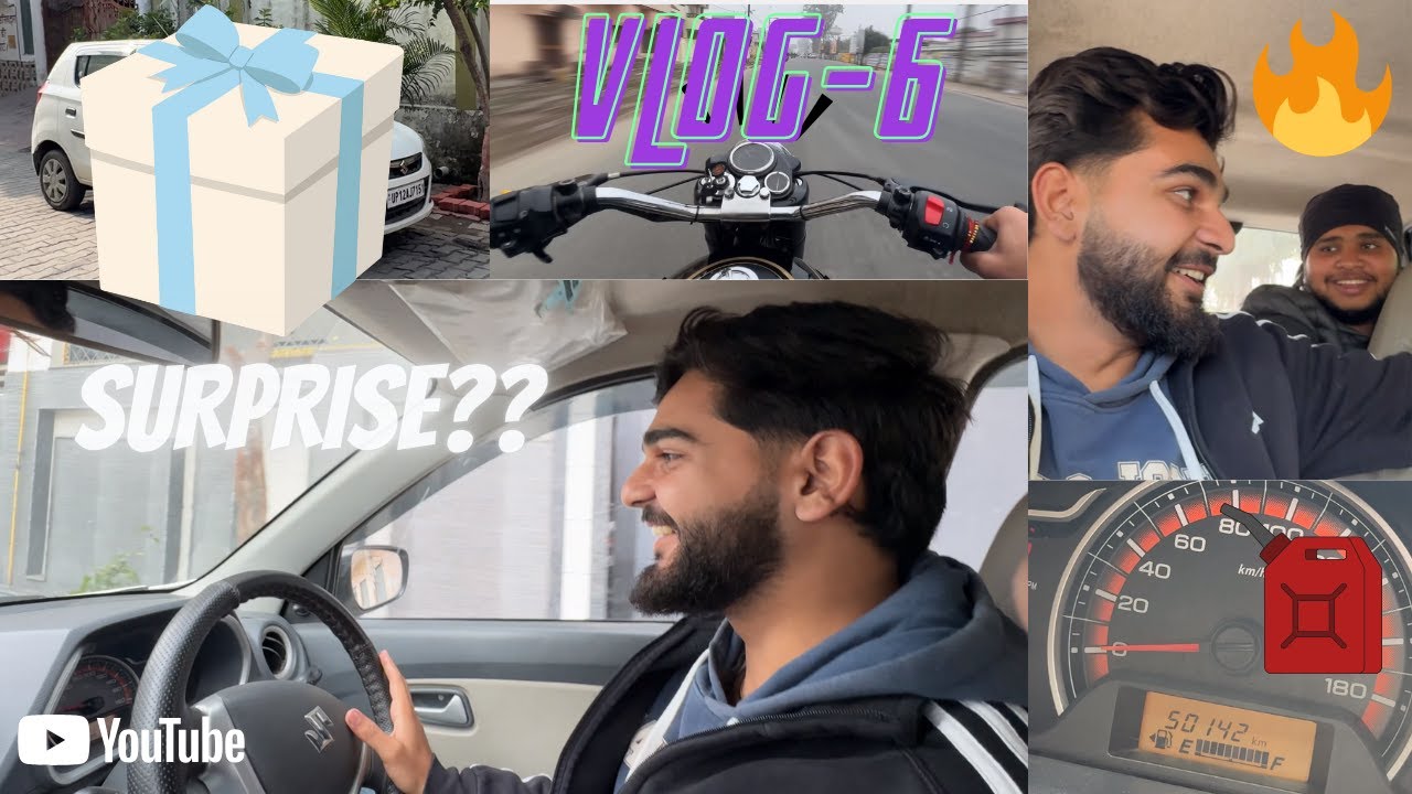SURPRISEEE HAI AAJ TOH KUCH !! 🎁💖| VLOG-6 | aayushchaudharyyvlogs |