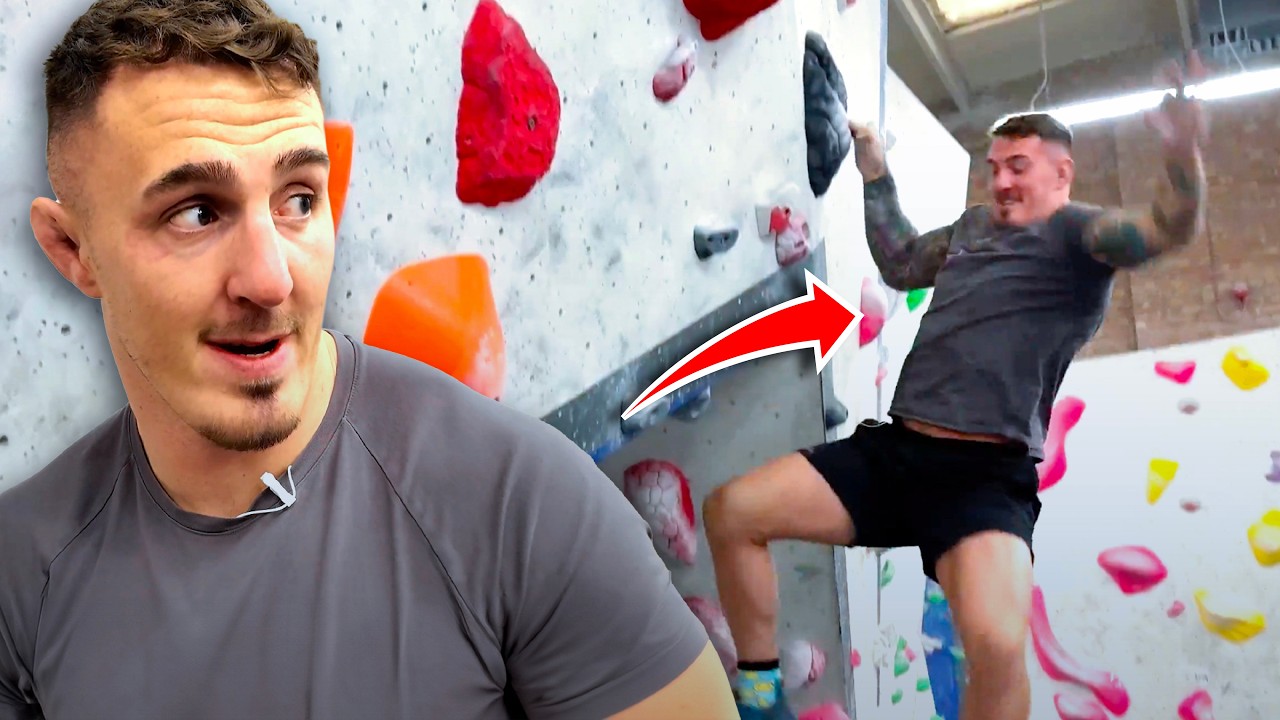 I Tried Rock Climbing For The First Time  😳 | Tom Aspinall | Test of a Heavyweight Champion