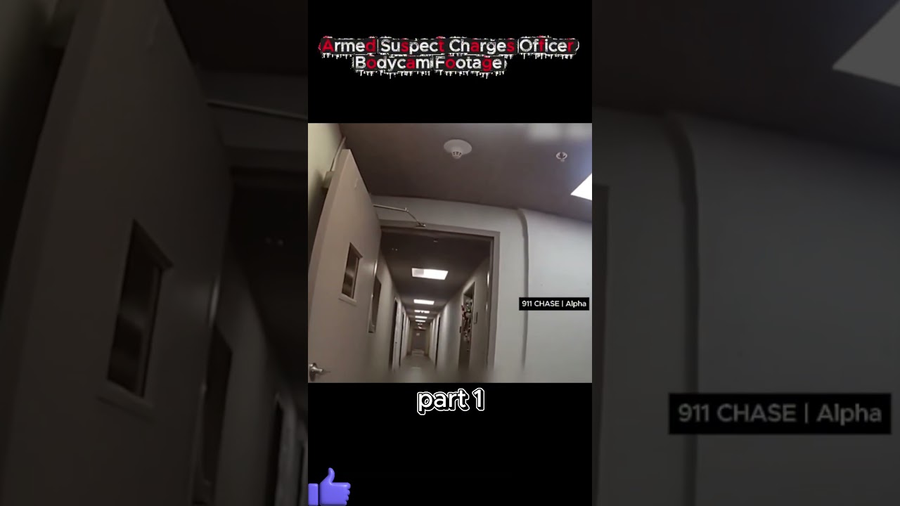 Officer Under Attack &mdash; Suspect Charges Police in Fatal Incident  part 1🚨😱🚨 #shorts