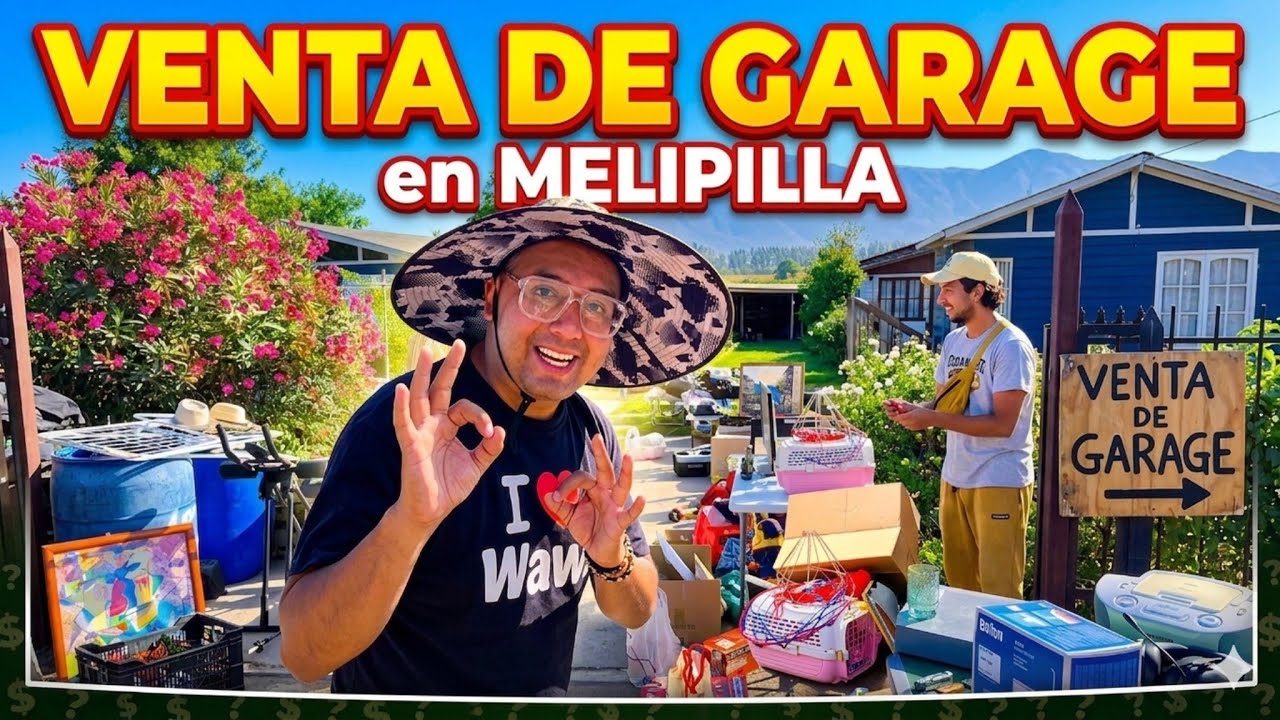 &iexcl;VEND&Iacute; TODO EN MI VENTA DE GARAJE EN MELIPILLA! 💰🤯🤑