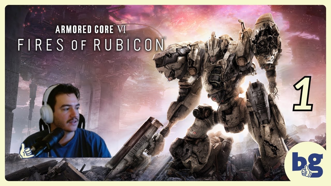 My First AC Game! - Armored Core VI - Video Game Book Club Plays Pt. 1