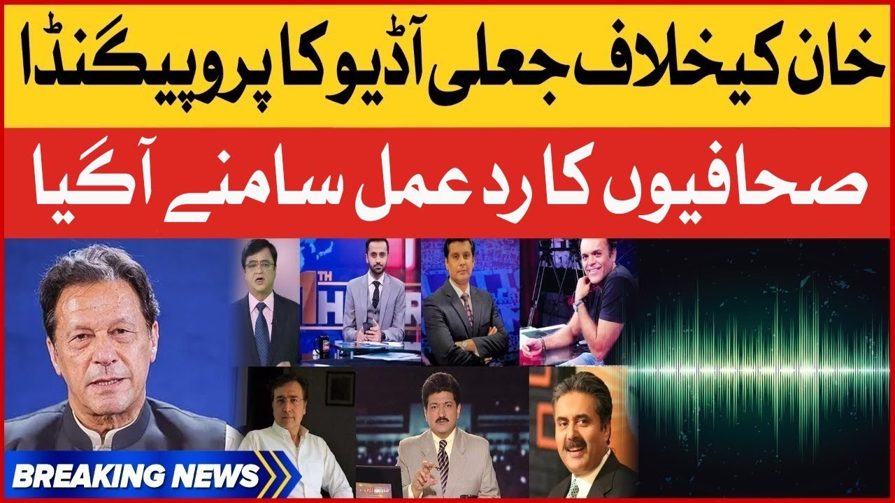 Journalists Stand For Imran Khan | Fake Audio Leak | Breaking News