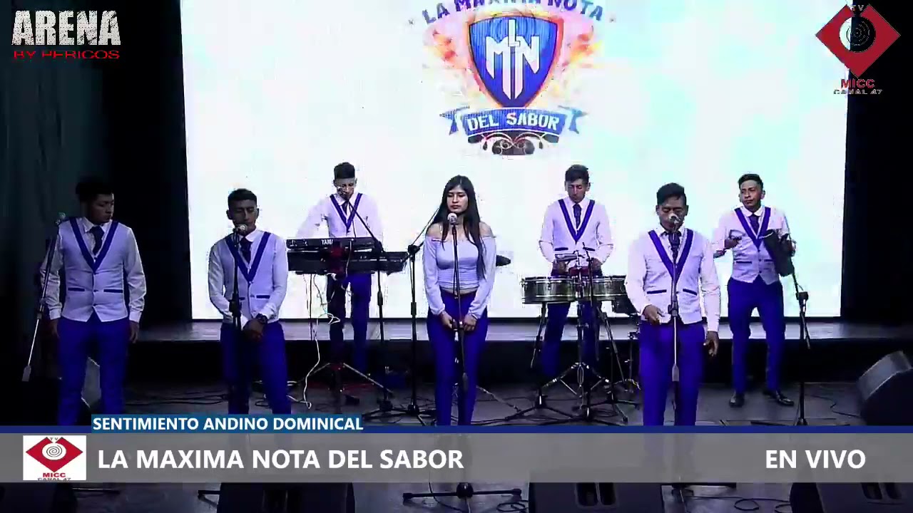 LA MÁXIMA NOTA DEL SÁBOR EN VIVO TVMICC TEMA SOLTERITO SOMOS