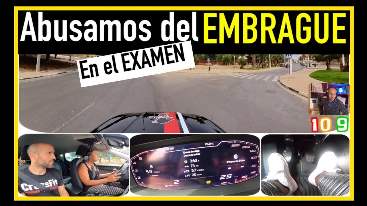 El EMBRAGUE es tan IMPORTANTE en el examen de CONDUCIR??🤔🤔