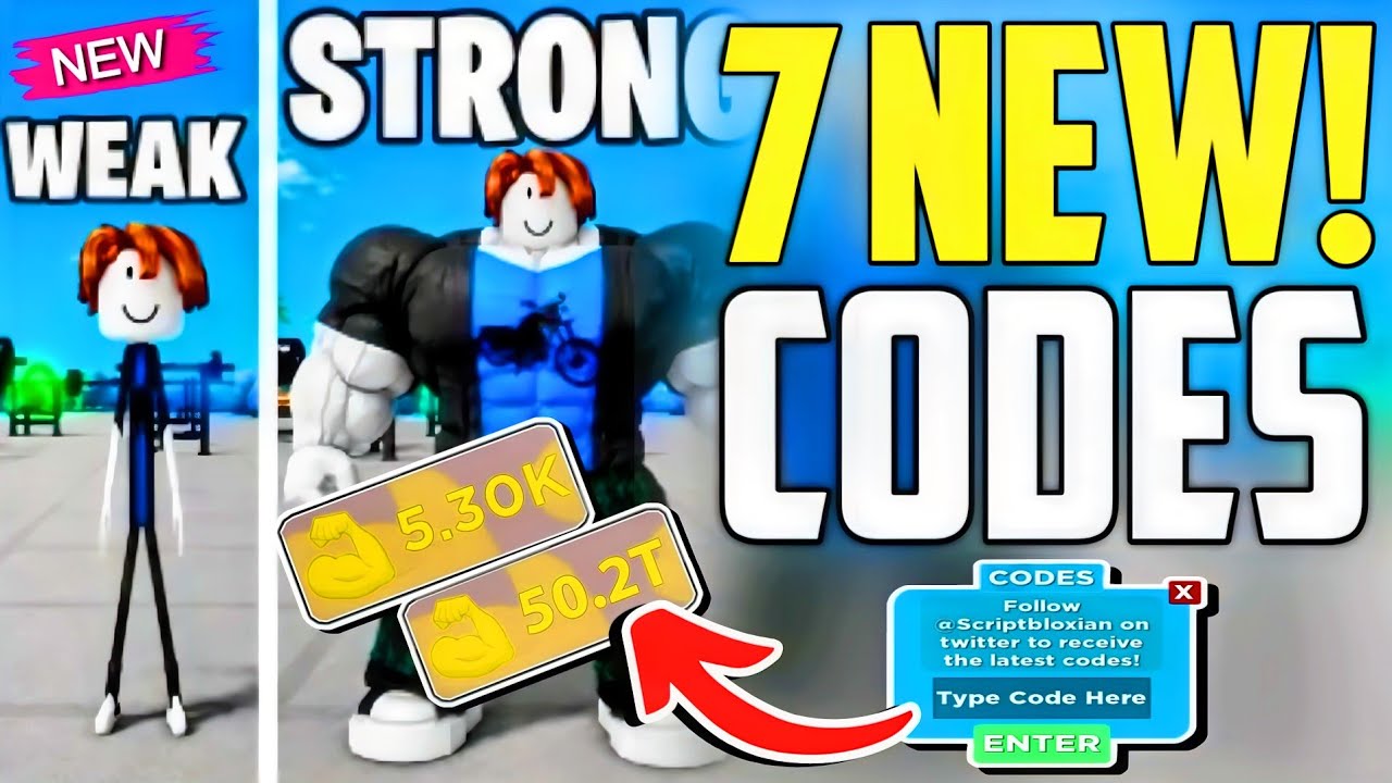 ⚠️ОБНОВЛЕНИЕ!⚡КОДЫ⚠️КОДЫ MUSCLE LEGENDS ROBLOX 2026 - КОДЫ MUSCLE LEGENDS