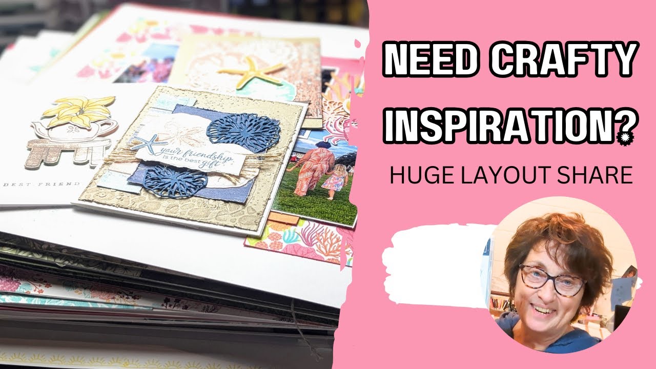 Stampin Up Scrapbook Layout Share and Last Chance Products