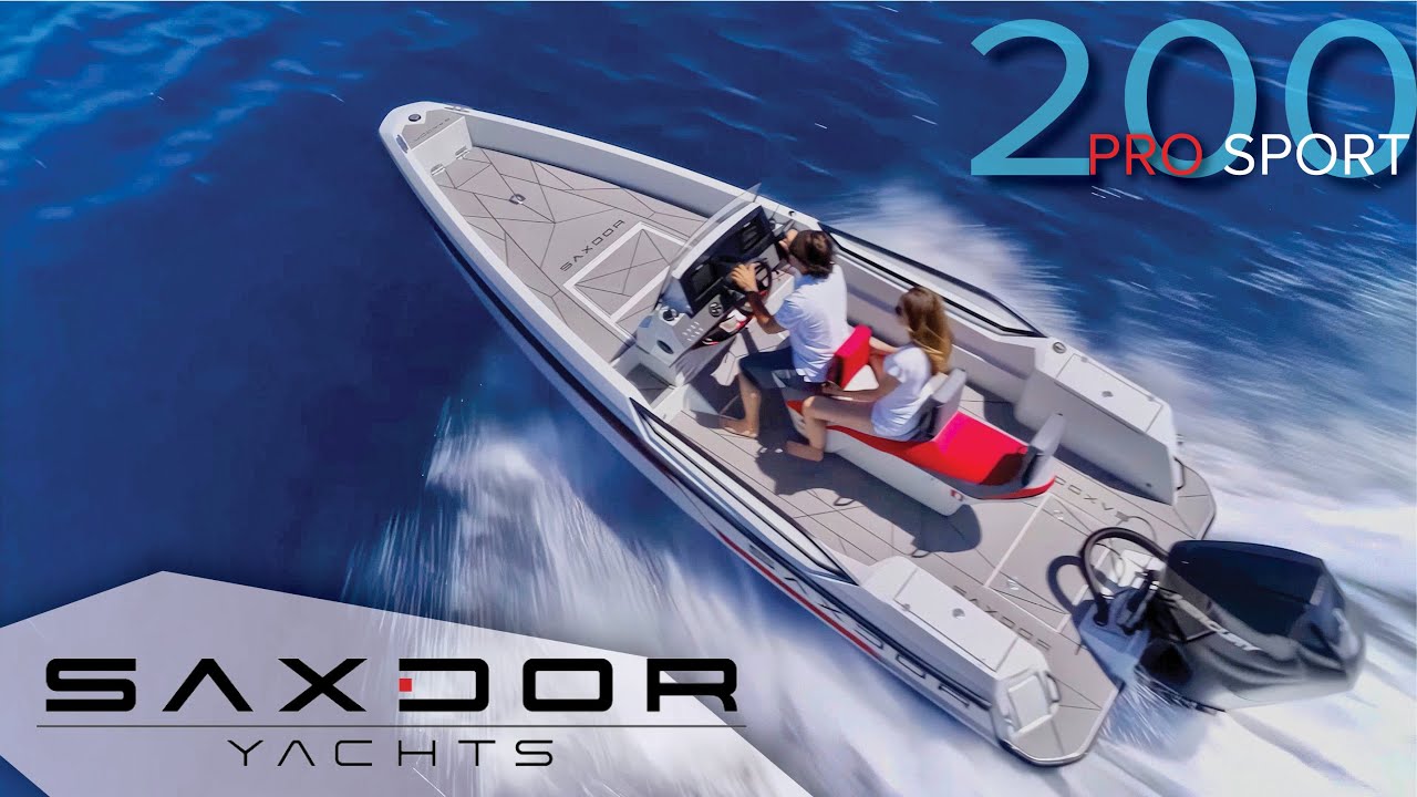 SAXDOR 200 PRO SPORT | Максимальная скорость в бурном море | Тест-драйв и обзор