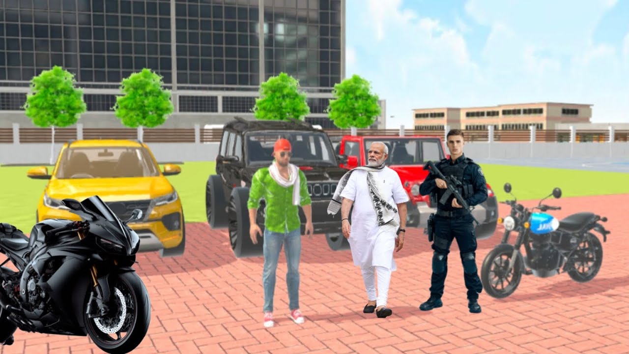 🤩 Jake Meet PM Modi 🇮🇳🤝 | Indian Theft Aura Simulator Game 🎮🔥