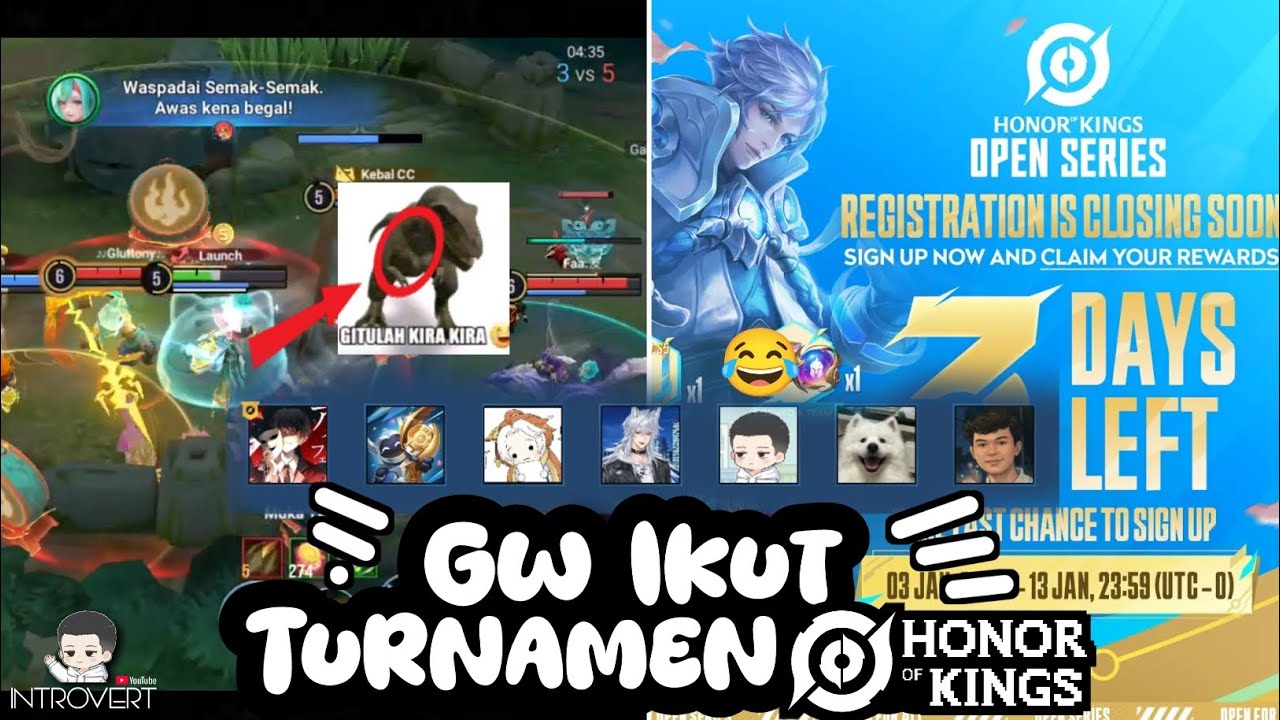  Langsung N̶g̶e̶ di Ｂａｎｔａｉ😂👍🏻 | Honor Of Kings
