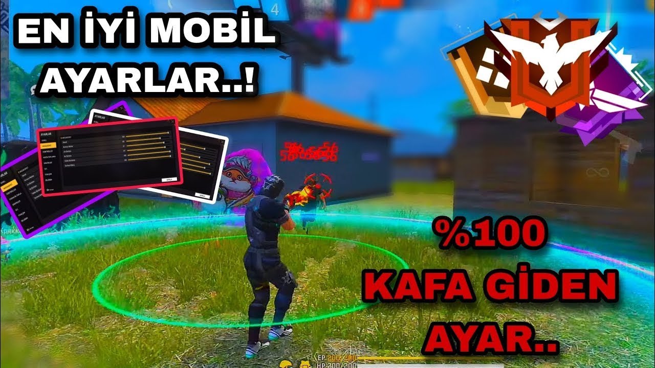 FREE FİRE HASSASİYET AYARLARI 2025 | EN İYİ KAFA GİDEN AYAR -FREE (M1014,M1887,M14,SVD,Desert Eagle)