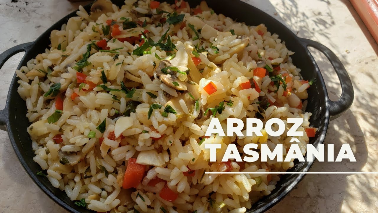 Arroz Tasmânia - super fácil de fazer