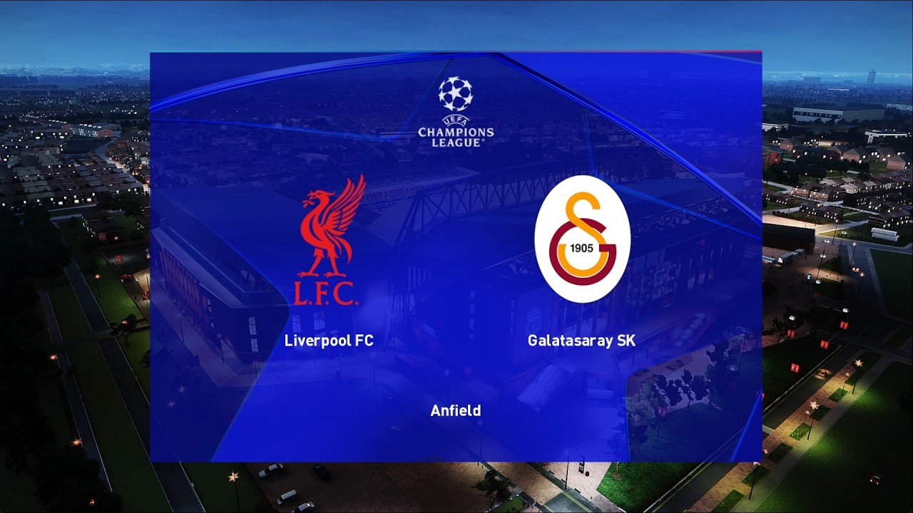 Ливерпуль против Галатасарая | Энфилд | Лига чемпионов УЕФА 2025-26 | PES 2021