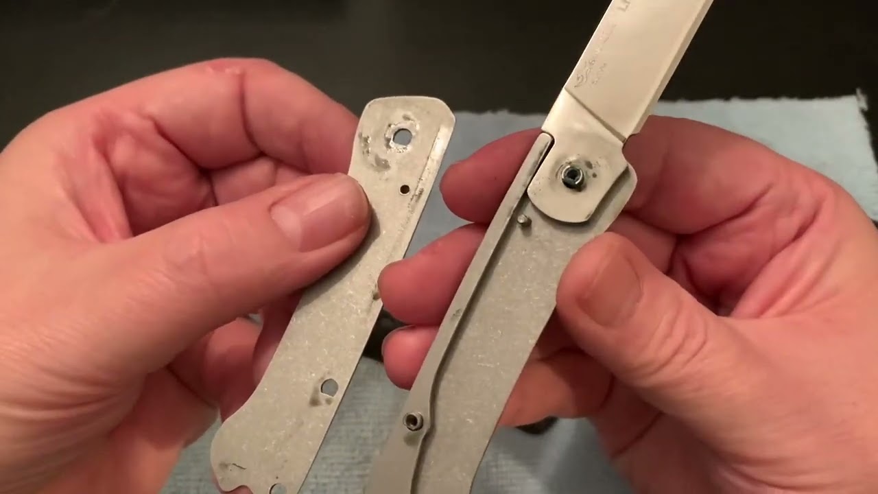 Buck 250 Saunter 🇺🇸 — разобран и лезвие отцентрировано