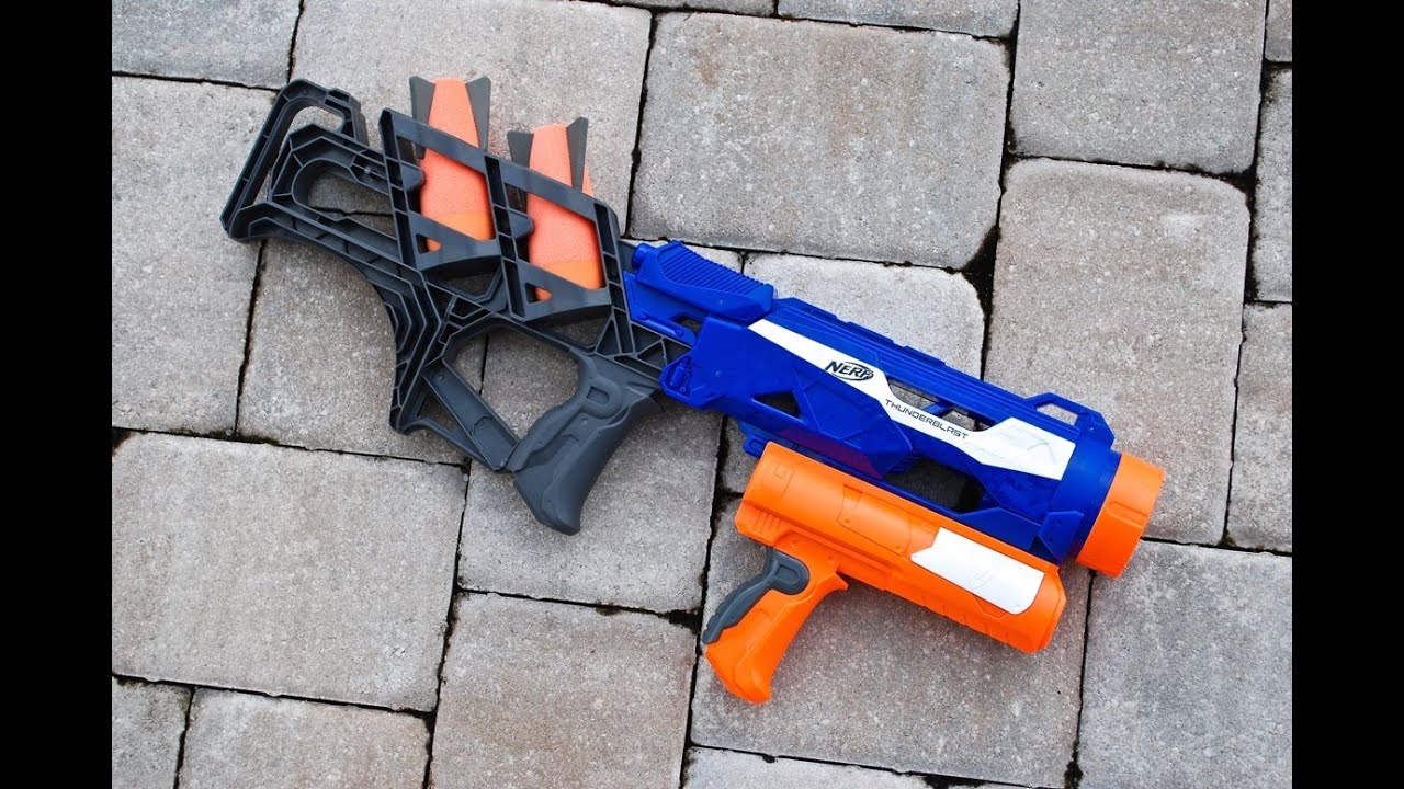 [REVIEW] Nerf N-Strike Thunderblast Unboxing, Review, & Firing Test