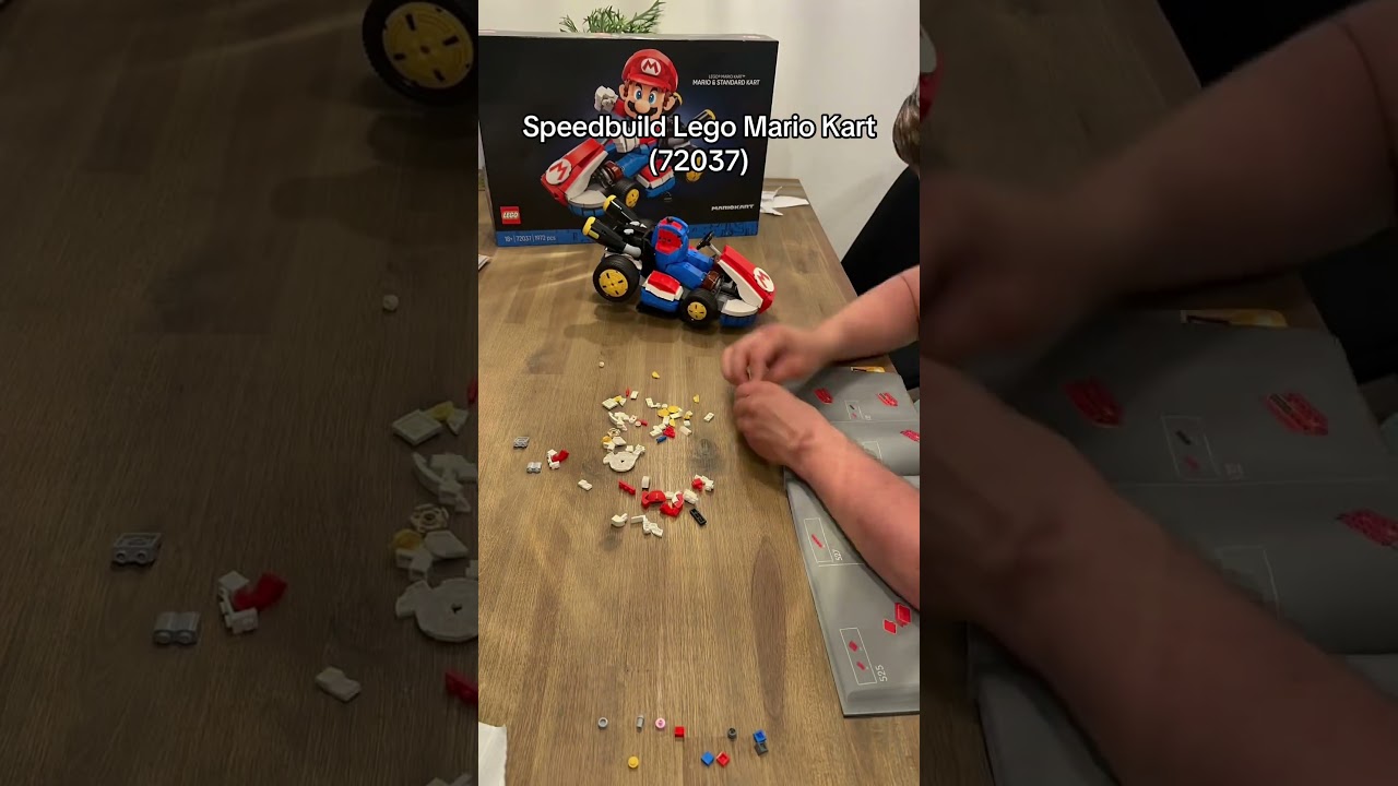 Lego Speedbuild Mario Kart! (72037)