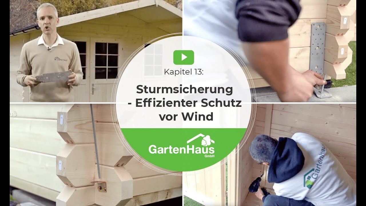 Kapitel 13: Sturmsicherung - Effizienter Schutz vor Wind