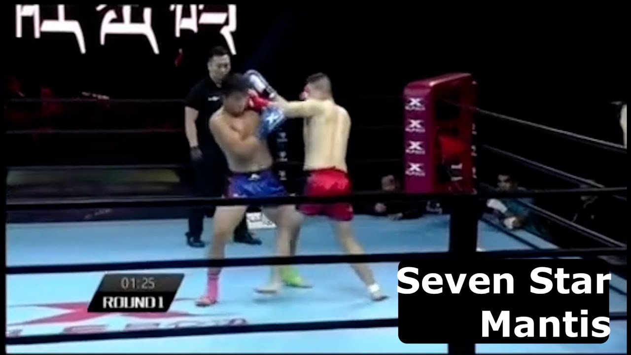 Seven Star Mantis Kungfu vs Muay Thai