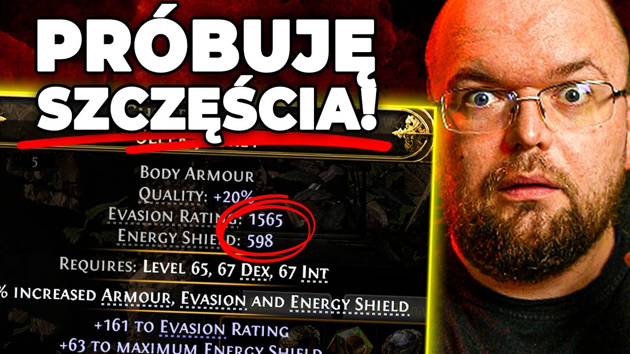 Próbuje scraftować zbroje za 50+ DIV w Path of Exile 2
